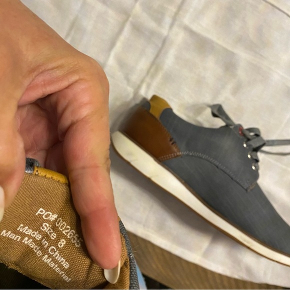 NWOT Journey + Crew dress shoe navy brown camel. SZ 8 main image 7